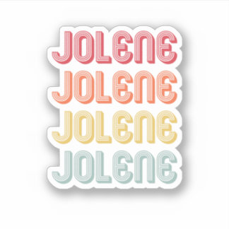 Jolene Gift Name Personalised Retro Vintage 80S 90