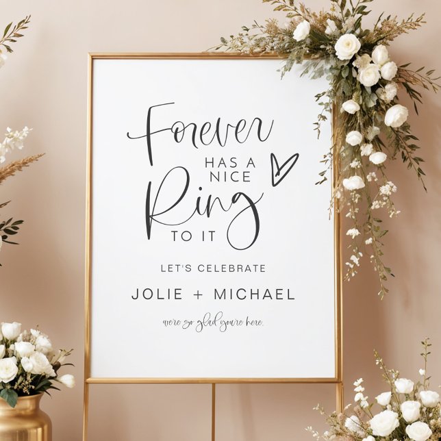 JOLIE Forever Has a Nice Ring to It Engagement Poster (Creator Uploaded)