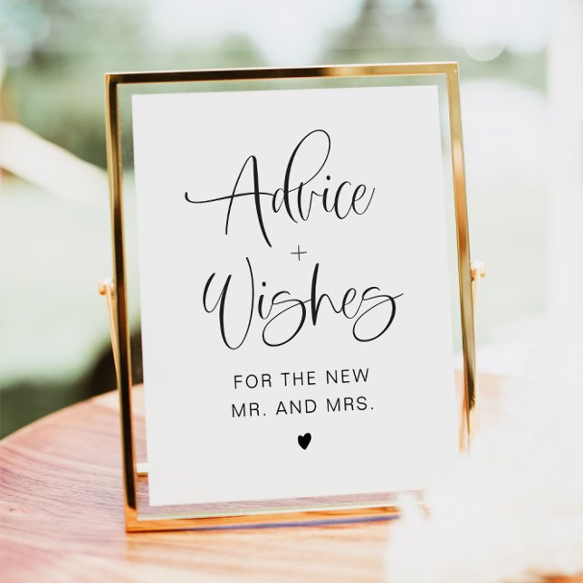 JOLIE Fun Typography Minimalist Advice & Wishes Poster (Creator Uploaded)