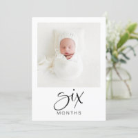 JOLIE Modern 1st Birthday Milestone Photo Banner