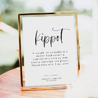 JOLIE Modern Minimalist Kippot Kippah Wedding