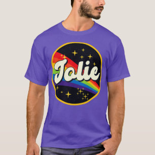 Jolie Rainbow In Space Vintage Style T-Shirt
