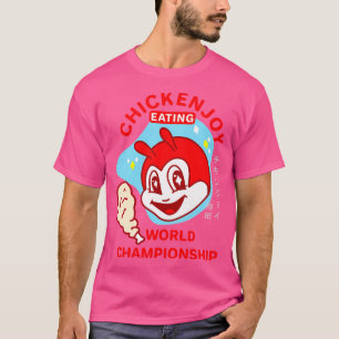 Jollibee Chickenjoy Eating World Championship Shir T-Shirt