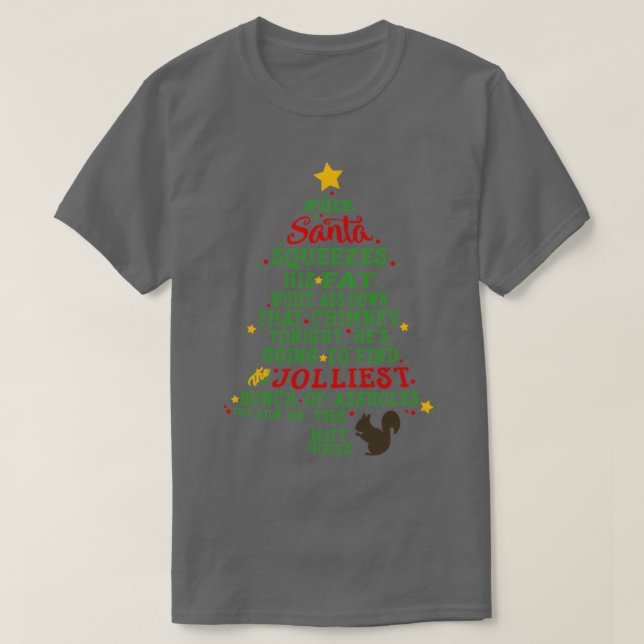 Jolliest Bunch of Aholes T-Shirt (Design Front)