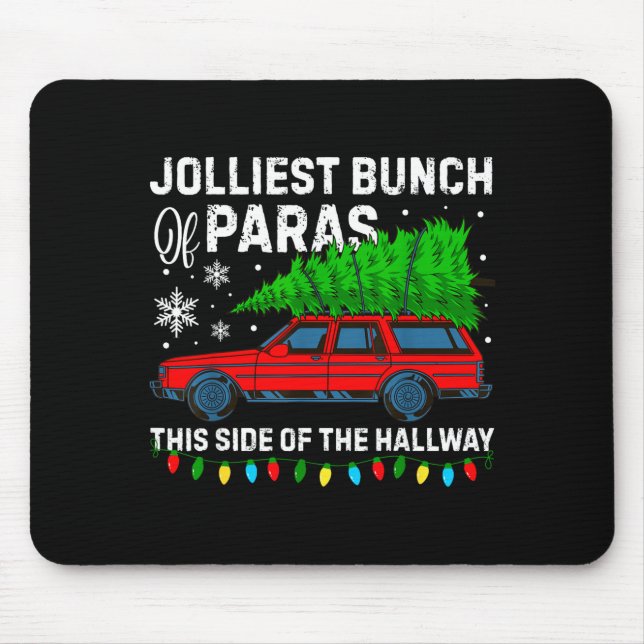 Jolliest Bunch Of Paras This Side Of The Hallway C Mouse Pad (Front)