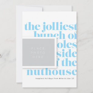 Jolliest Bunch Tradition with Trio Backer Holiday Card