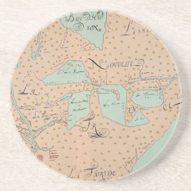 JOLLIET: NORTH AMERICA 1674 COASTER (Front)