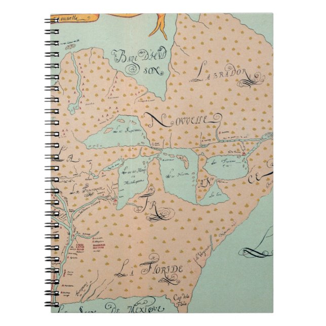 JOLLIET: NORTH AMERICA 1674 SPIRAL NOTEBOOK (Front)