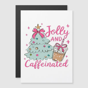 Jolly and Caffeinated Magnetic Invitation