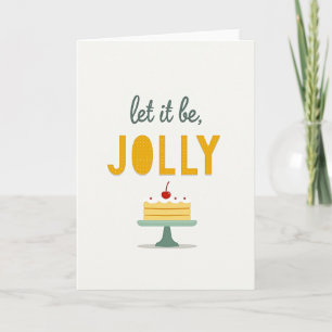 Jolly Birthday Art Card