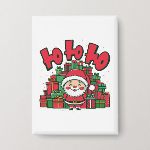 Jolly Cartoon Santa Christmas