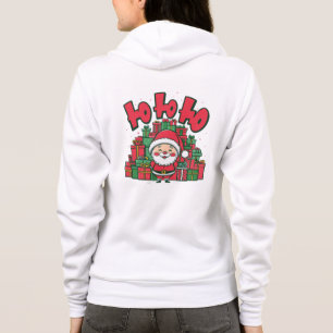Jolly Cartoon Santa Christmas-67748 Hoodie