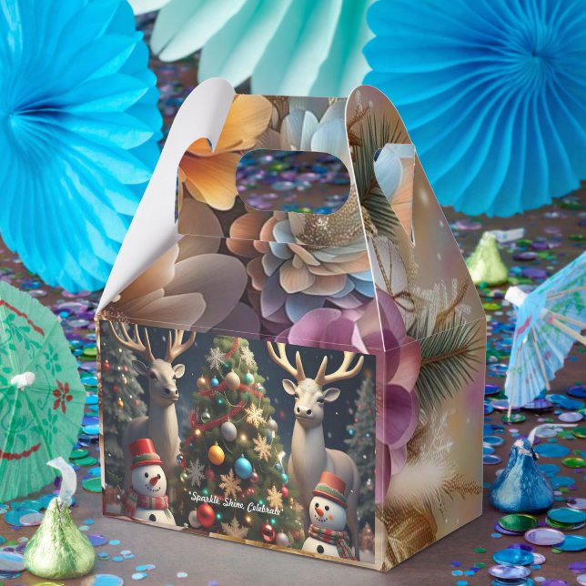 "Jolly Christmas" Favour Box (Party)