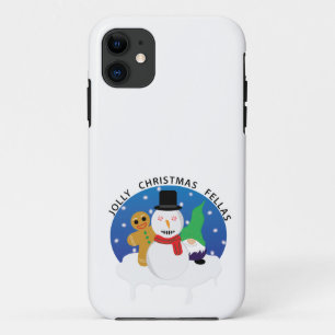 Jolly Christmas Fellas Case-Mate iPhone Case