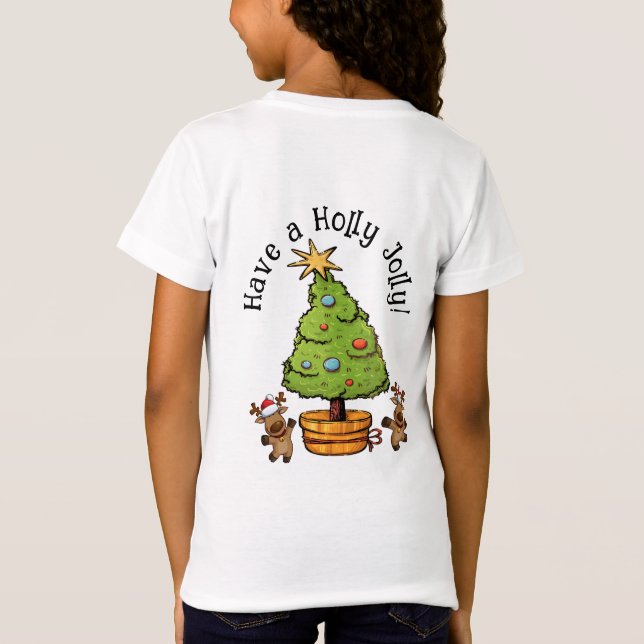 Jolly Christmas for Kids and All T-Shirt (Back)