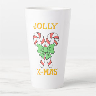 JOLLY CHRISTMAS LATTE MUG