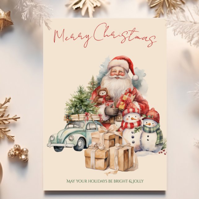 Jolly Christmas Magic Greeting Card (Creator Uploaded)
