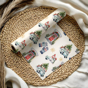 Jolly Christmas Magic Wrapping Paper Gift Wrap