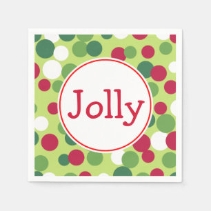 Jolly Christmas Napkins