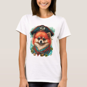 jolly corgis in blue T-Shirt