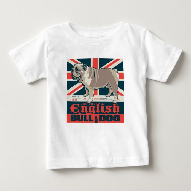 Jolly Good English Bulldog Baby T-Shirt (Front)