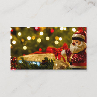 Jolly Greetings from Santa. Calling Card