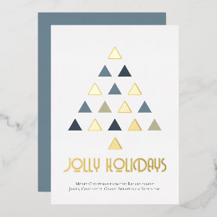 Jolly Holidays Christmas Tree Personalised