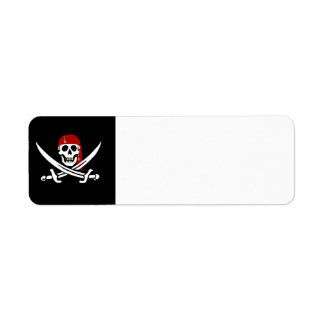 Jolly Jack Pirate Address Label