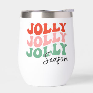 Jolly Jolly Jolly Season Retro Holiday Typography
