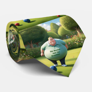 Jolly Lawn Bowler Man,  Tie