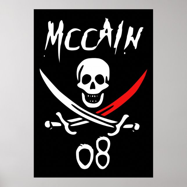 Jolly McCAIN 08 {Blood Tip} Poster (Front)
