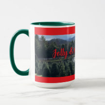 Jolly & Merry Christmas, Mug