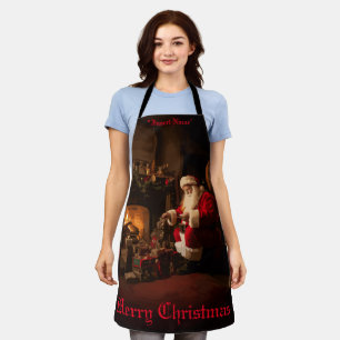 Jolly Old Saint Nick Apron