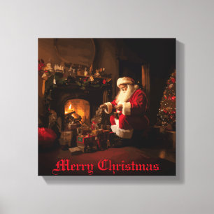 Jolly Old Saint Nick Canvas Print
