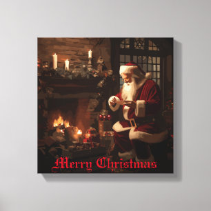 Jolly Old Saint Nick Canvas Print