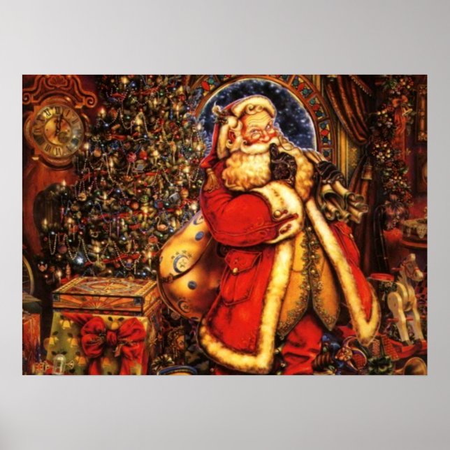 Jolly Old Saint Nick Print (Front)