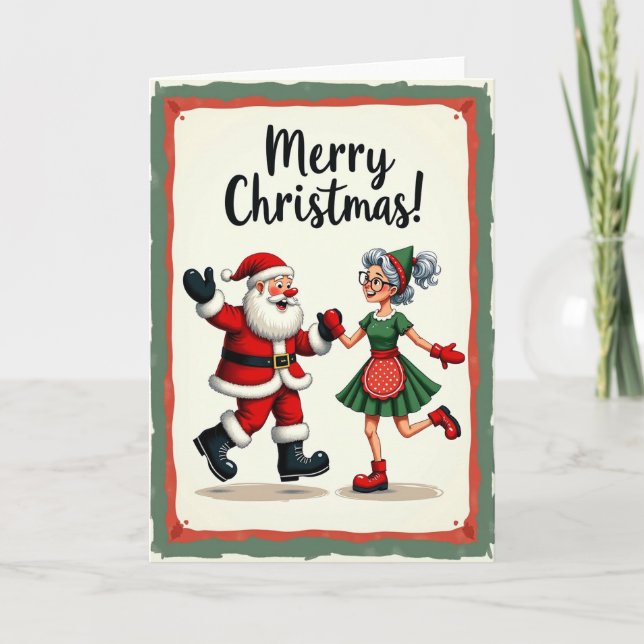Jolly Pair Christmas Card (Front)