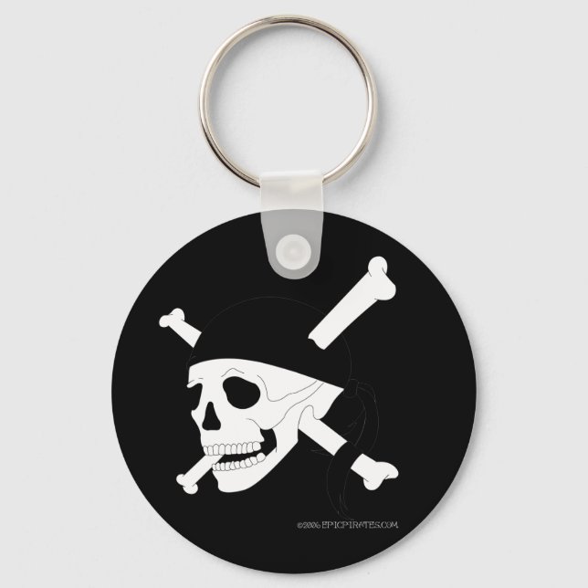 Jolly Roger #1 Key Ring (Front)