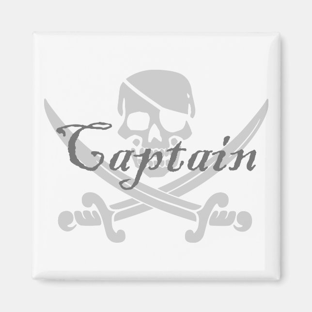 Jolly Roger Captain Magnet (Front)