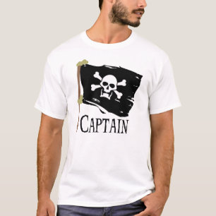 Jolly Roger Captain T-Shirt