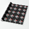 Jolly Roger Christmas wrapping paper | Santa skull