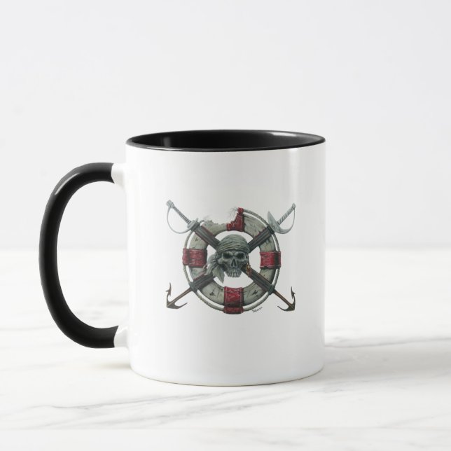 Jolly Roger coffee cup (Left)