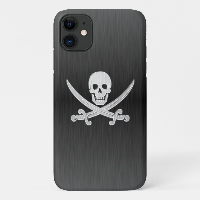 Jolly Roger Deluxe Case-Mate iPhone Case (Back)