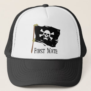 Jolly Roger First Mate Trucker Hat