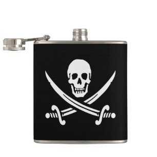 Jolly Roger Hip Flask