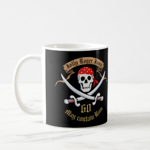 Jolly Roger Java Pirate Coffee Mug