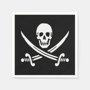 Jolly Roger Napkin
