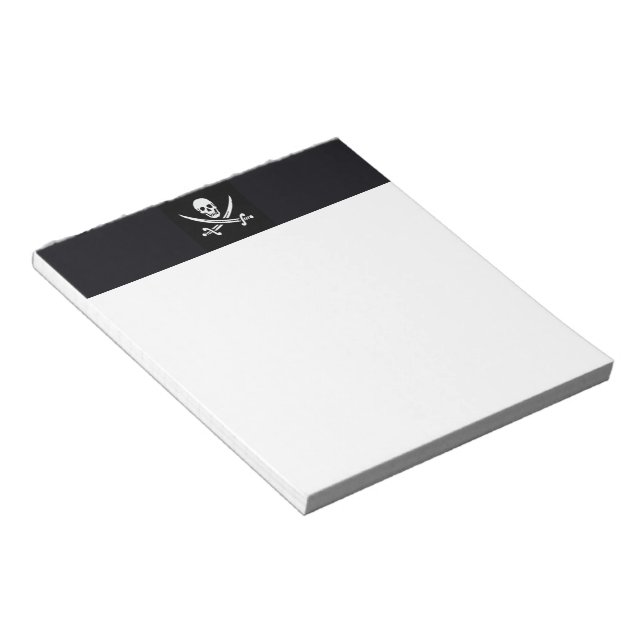 Jolly Roger Notepad (Angled)