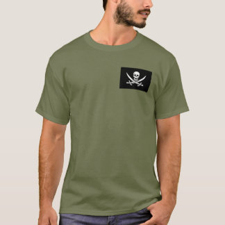 Jolly Roger of Calico Jack Rackham (BLACK) T-Shirt