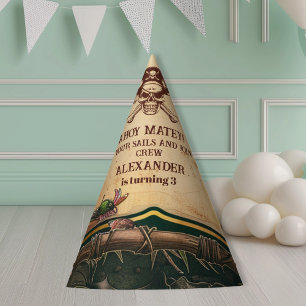 Jolly Roger Pirate Birthday Party Party Hat